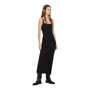 Helmut Lang Cutout Maxi Dress Black